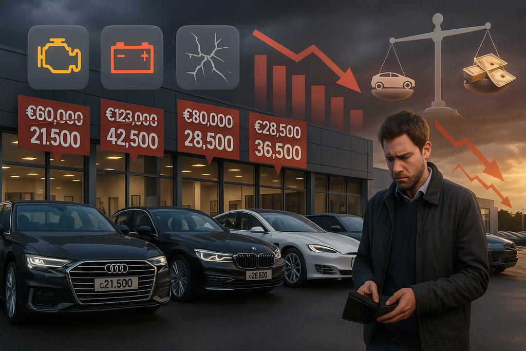 15 voitures de luxe qui valent moins qu'une Dacia d'occasion (la n°7 va vous choquer)