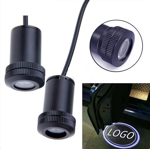 Projecteur LED Portière Voiture Kit 4 Pièces 29€ - 462 Modèles Logo HD Étanche - Lumière Porte Sans Perçage