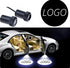 Projecteur LED Portière Voiture Kit 4 Pièces 29€ - 462 Modèles Logo HD Étanche - Lumière Porte Sans Perçage