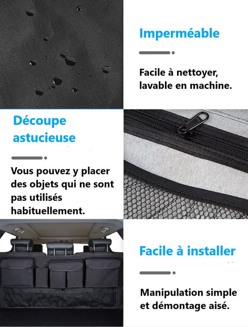 Organisateur de rangement pour coffre de voiture