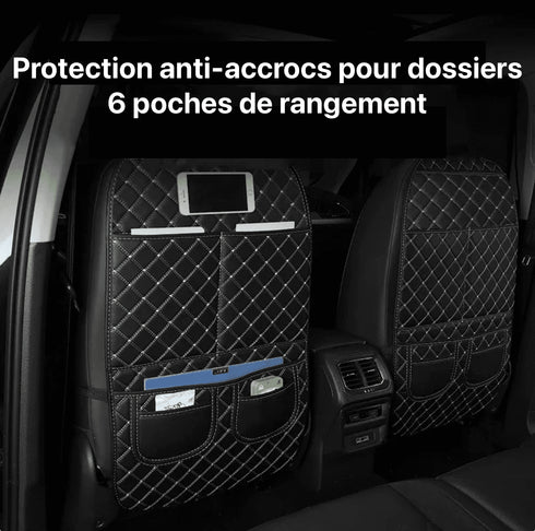 Protège siège arrière voiture