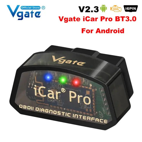 Scanner OBD2 Bluetooth iCar Pro - Valise Diagnostic Auto Multimarque - Compatible iPhone Android