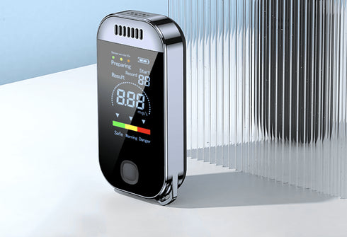 Ethylotest Electronique Rechargeable - Testeur d'Alcoolémie - Alcootest