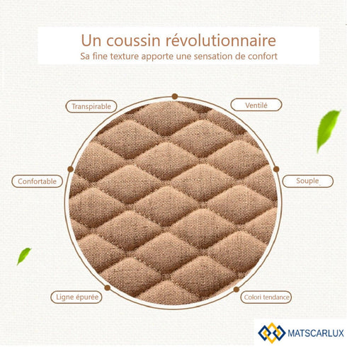 Housse Siege Voiture Universelle Lin - Protection Confort Auto