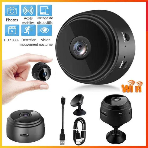 Mini caméra magnétique voiture/domicile