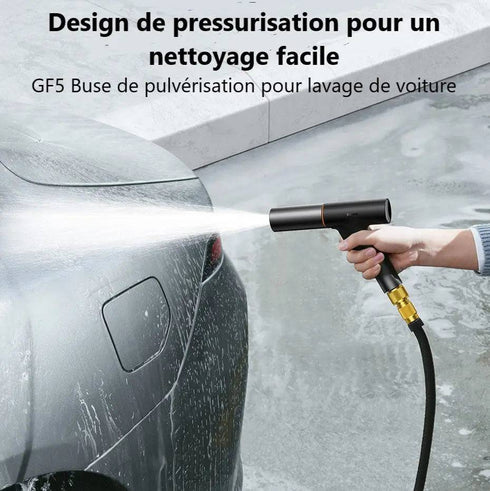 Pistolet Lavage Haute Pression 4000 PSI avec Tuyau Inclus - Kit Complet