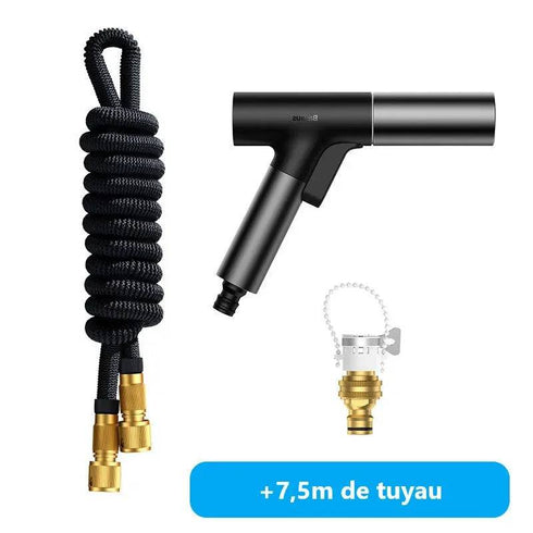 Pistolet Lavage Haute Pression 4000 PSI avec Tuyau Inclus - Kit Complet