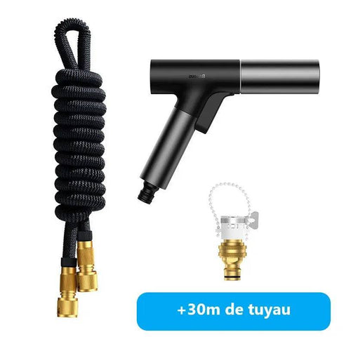 Pistolet Lavage Haute Pression 4000 PSI avec Tuyau Inclus - Kit Complet