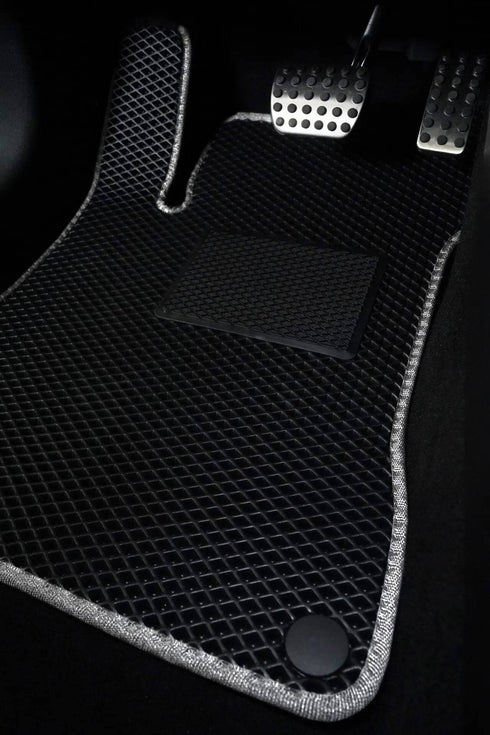 Tapis Auto Sur-Mesure en EVA pour 3 Rangées de Sièges (6 pièces)