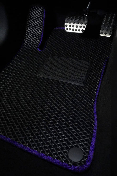 Tapis Auto Sur-Mesure en EVA pour 3 Rangées de Sièges (6 pièces)