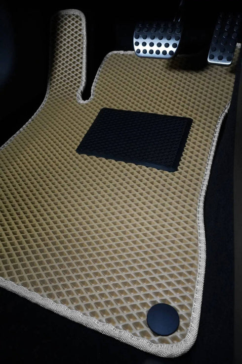 Tapis Auto Sur-Mesure en EVA pour 3 Rangées de Sièges (6 pièces)