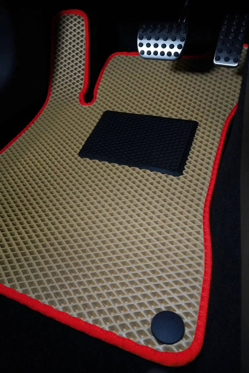 Tapis Auto Sur-Mesure en EVA pour 3 Rangées de Sièges (6 pièces)