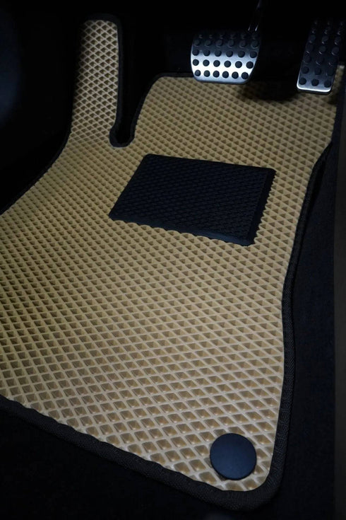 Tapis Auto Sur-Mesure en EVA pour 3 Rangées de Sièges (6 pièces)