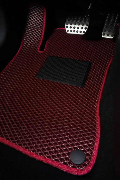 Tapis Auto Sur-Mesure en EVA pour 3 Rangées de Sièges (6 pièces)