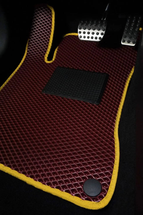 Tapis Auto Sur-Mesure en EVA pour 3 Rangées de Sièges (6 pièces)