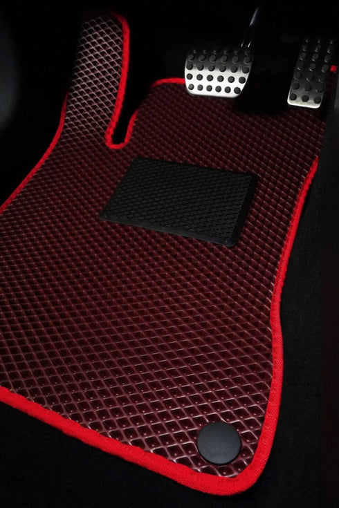 Tapis Auto Sur-Mesure en EVA pour 3 Rangées de Sièges (6 pièces)