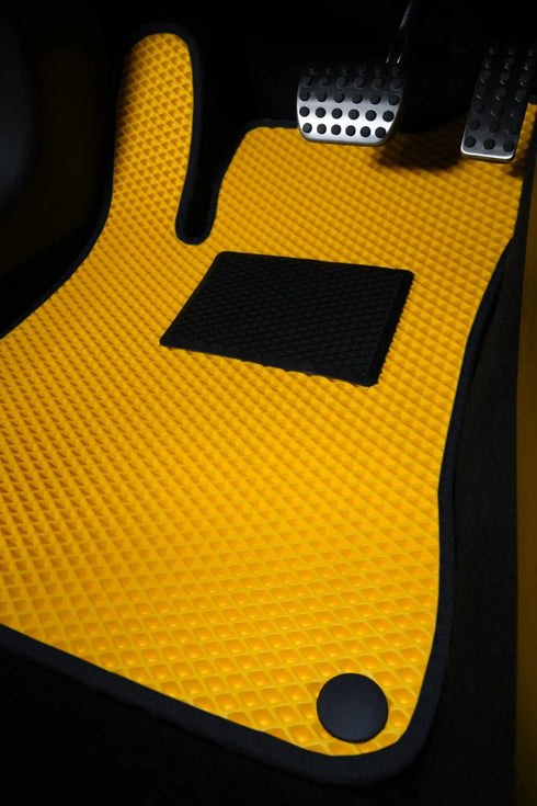 Tapis Auto Sur-Mesure en EVA pour 3 Rangées de Sièges (6 pièces)