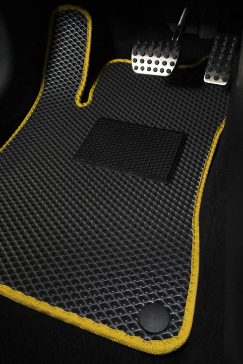 Tapis Auto Sur-Mesure en EVA pour 3 Rangées de Sièges (6 pièces)