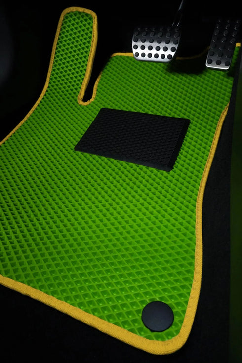 Tapis Auto Sur-Mesure en EVA pour 3 Rangées de Sièges (6 pièces)