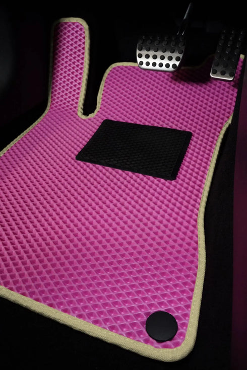 Tapis Auto Sur-Mesure en EVA pour 3 Rangées de Sièges (6 pièces)