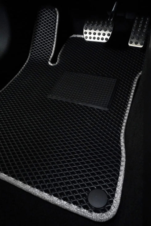 Tapis Auto Sur-Mesure en EVA pour 3 Rangées de Sièges (6 pièces)