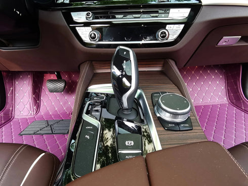 Tapis Voiture Sur-Mesure Avant en 3D avec Logo Personnalisé (Conducteur & Passager)