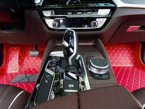 Tapis Voiture Sur-Mesure Avant en 3D avec Logo Personnalisé (Conducteur & Passager)