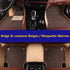 Tapis Auto 3D Sur-Mesure Avant & Arrière avec Double Couche Moquette