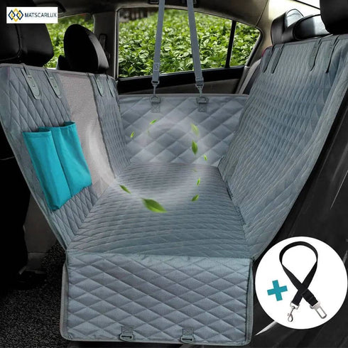 Housse Protection Banquette Arrière Chien Imperméable - TPU 600D