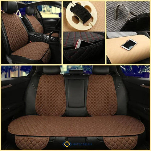Housse Siege Voiture Universelle Lin - Protection Confort Auto