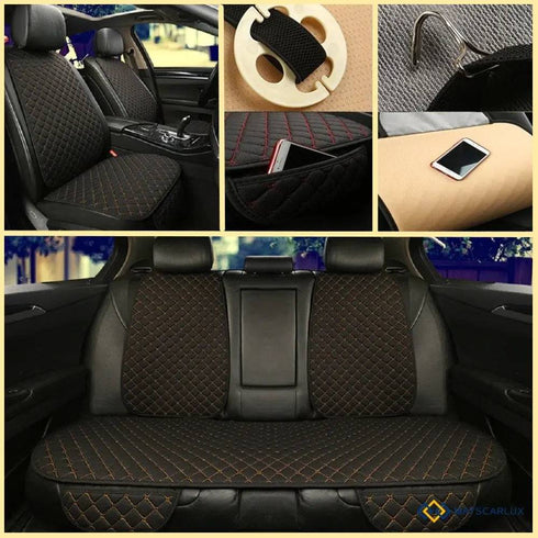 Housse Siege Voiture Universelle Lin - Protection Confort Auto