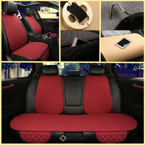Housse Siege Voiture Universelle Lin - Protection Confort Auto