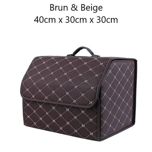 Organisateur Coffre Voiture Pliable 49€ - Boîte Rangement 3 Tailles | Matscarlux™