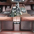 Tapis de Voiture Sur-Mesure en Cuir PU 3D - Protection Haut de Gamme