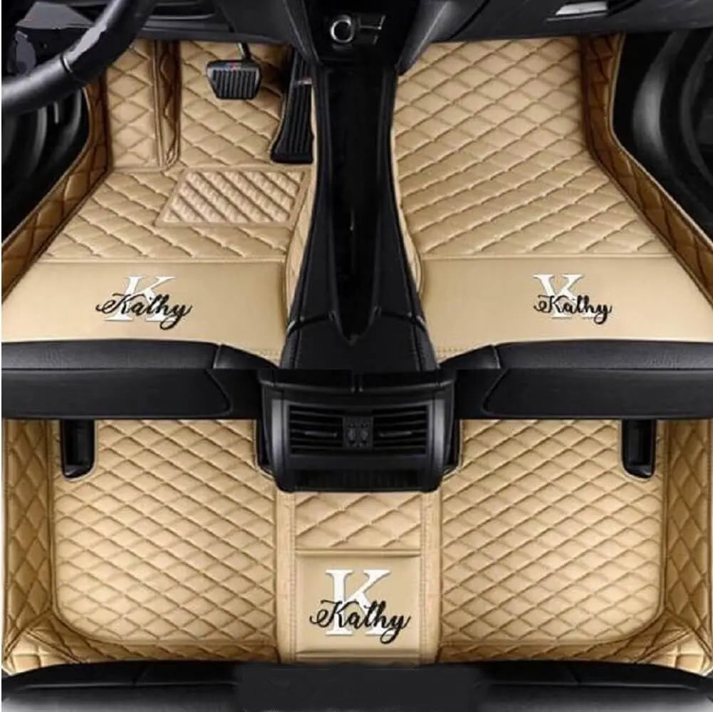 Matscarlux - Luxueux tapis de sol sur mesure pour voiture - Tapis